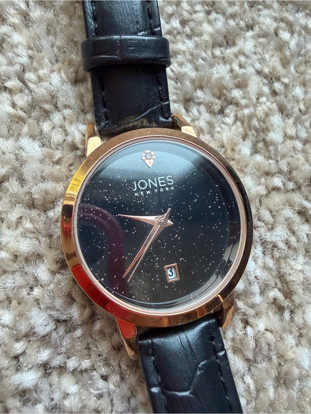 Jones New York Black & Rose Gold Watch - Picture 2 of 7